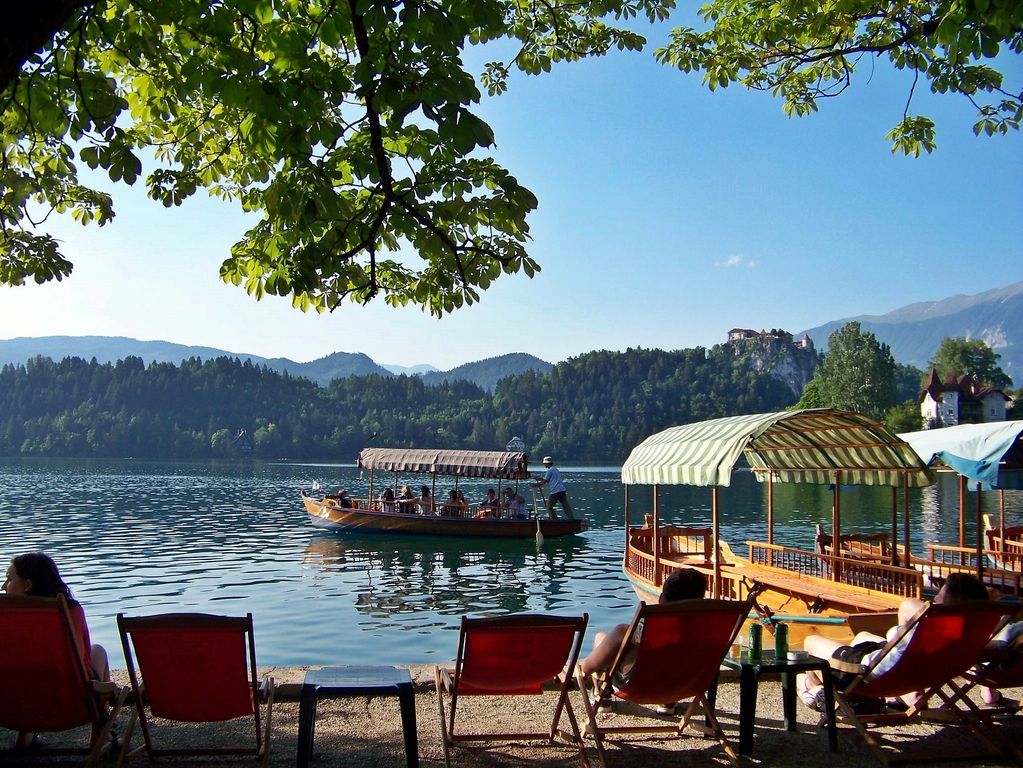Bootje in Bled